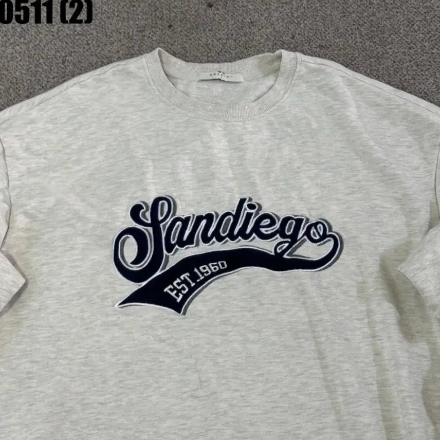 [BUNJANG] San Diego EST. 1960 Sweatshirt T-Shirt / 샌디에고 EST.1960 맨투맨 티셔츠