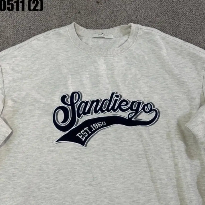[BUNJANG] San Diego EST. 1960 Sweatshirt T-Shirt / 샌디에고 EST.1960 맨투맨 티셔츠
