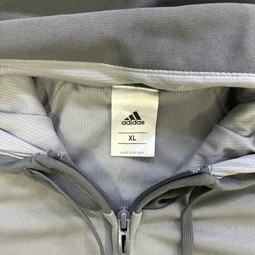 [BUNJANG] Adidas XL ACT Full Zip Hooded Track Jacket / XL 아디다스 ACT 풀집 후드 트랙 집업 자켓 0508D
