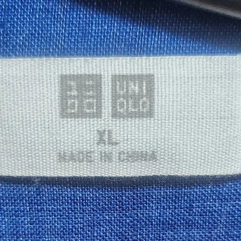 [BUNJANG] Uniqlo Linen Shirt Blue / 유니클로 린넨 셔츠 블루