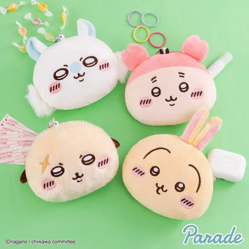 [BUNJANG] Momonga Pouch Keychain / [미개봉] 모몽가 릴 패스 파우치 퍼레이드 치이카와 키링