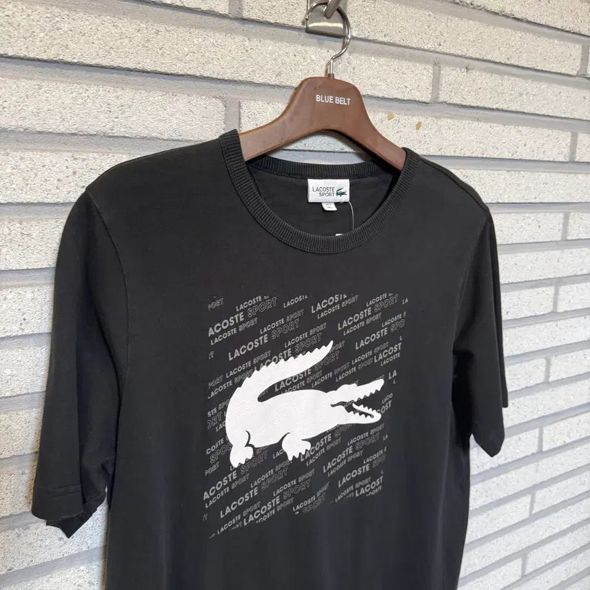 [BUNJANG] Lacoste Sport Graphic Logo Short Sleeve T-Shirt / 라코스테 스포츠 그래픽로고 반팔
