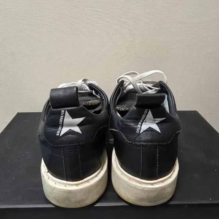 [BUNJANG] Golden Goose Black Leather Sneakers Size 37 / 골든구스 블랙 레더 스니커즈 운동화 37