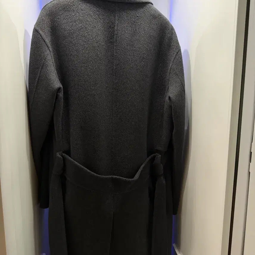 [BUNJANG] Time Homme Gun Flap Cashmere Coat / 타임옴므 건플랩 캐시미어 코트