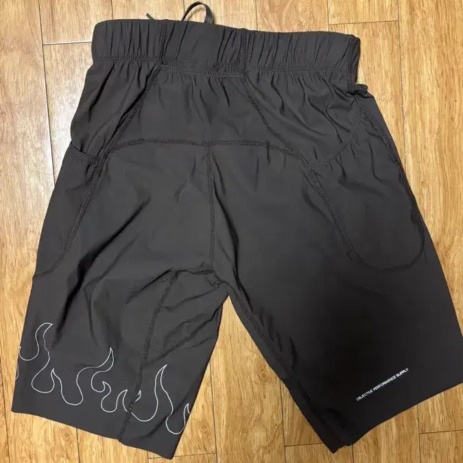 [BUNJANG] OPS Flame Half Tights M Brown / OPS 불꽃하프타이즈 M 브라운