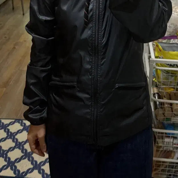[BUNJANG] Nike Sportswear Windbreaker Black S / 나이키 바람막이 S 블랙