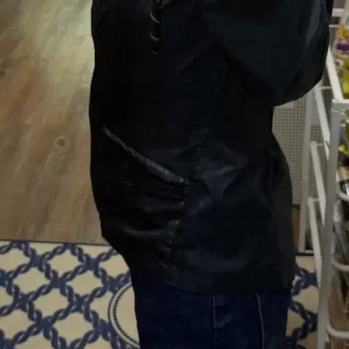 [BUNJANG] Nike Sportswear Windbreaker Black S / 나이키 바람막이 S 블랙