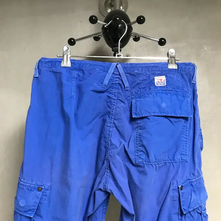 [BUNJANG] Polo Jeans Blue Cargo Shorts Size 30 / 폴로 진스 블루 카고 반바지 30