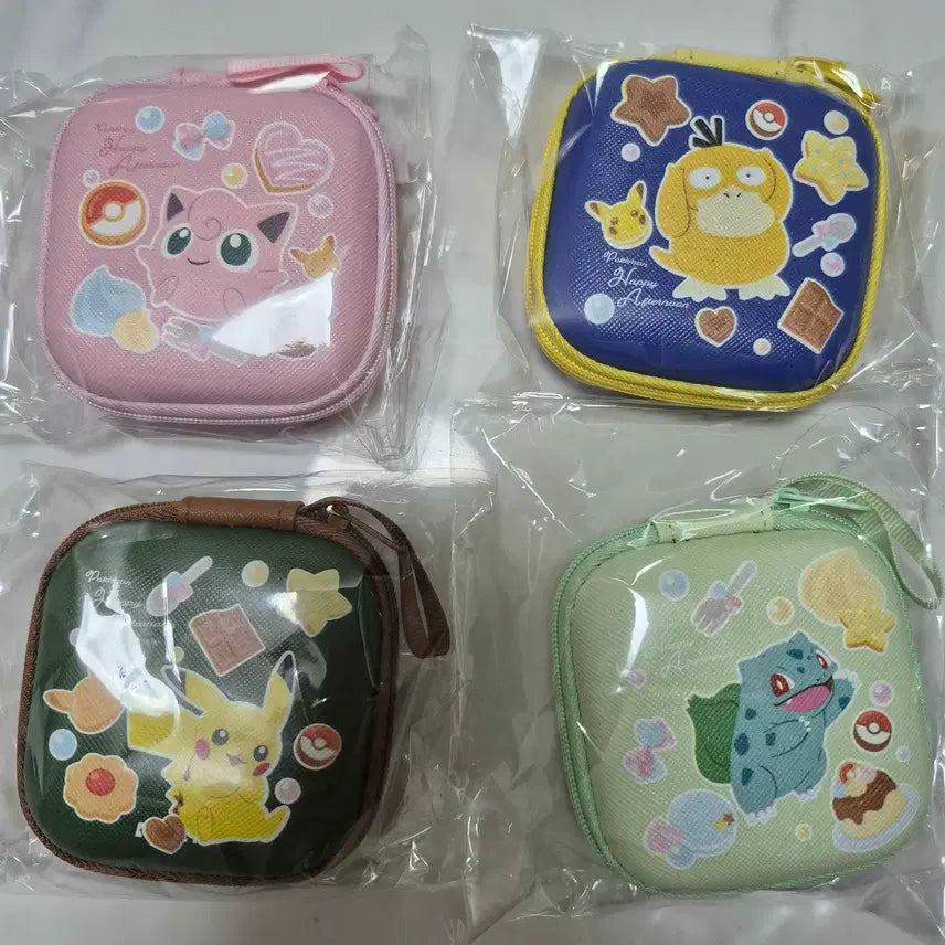 [BUNJANG] Millet Pokemon Squirtle, Charmander, Bulbasaur, Pikachu 4-Piece Set / 밀잇 포켓몬 푸린 피카츄 고라파덕 이상해씨 4종 세트