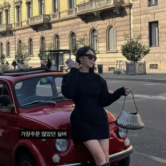 [BUNJANG] Marithe Silver Titanium Shoulder Bag / 마리틀,드래곤 로잔나 실버,티타늄 숄더백