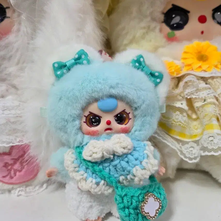 [BUNJANG] Baby Three Custom Knitted Doll / 베이비쓰리 커스텀 팝니다.