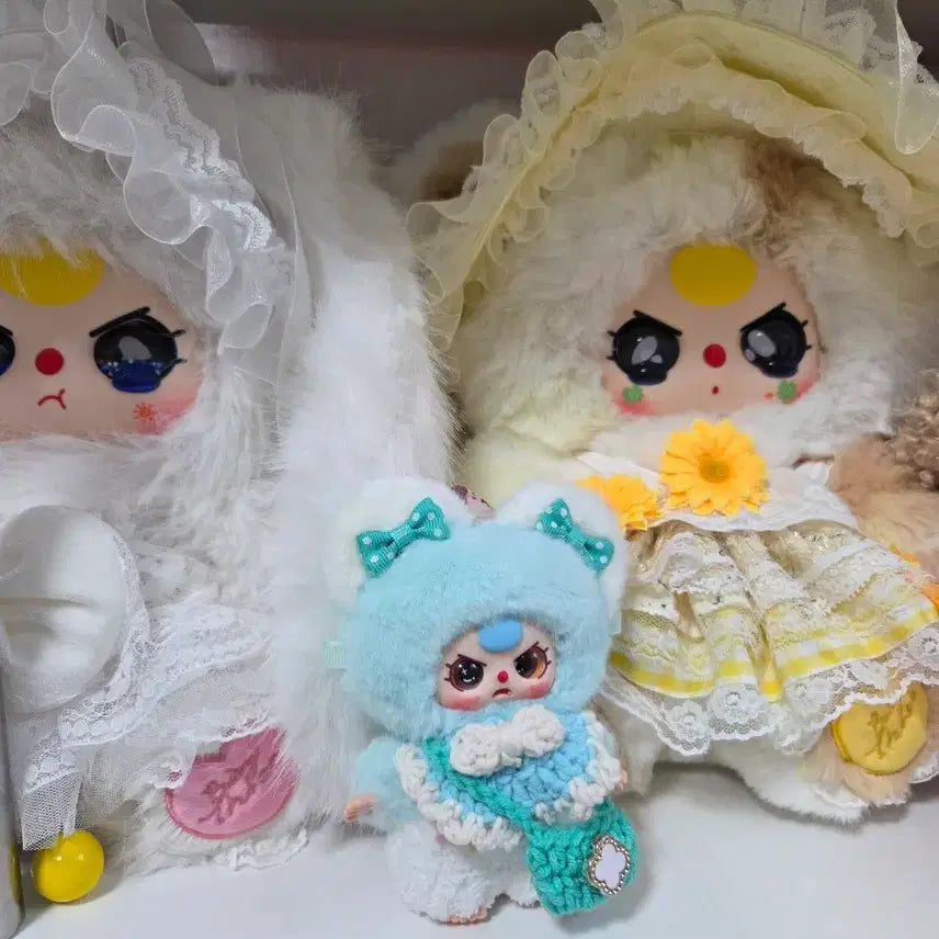 [BUNJANG] Baby Three Custom Knitted Doll / 베이비쓰리 커스텀 팝니다.