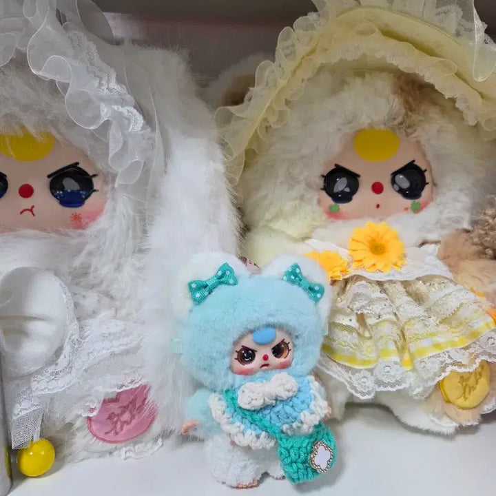 [BUNJANG] Baby Three Custom Knitted Doll / 베이비쓰리 커스텀 팝니다.