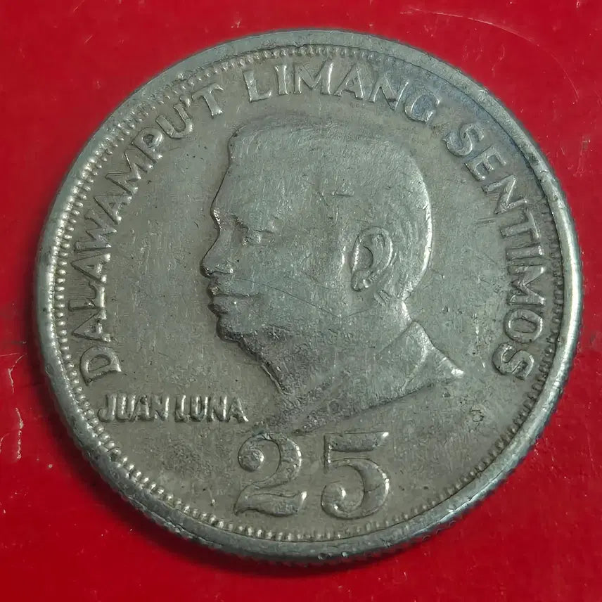 [BUNJANG] 1970 Philippines 25 Centavo Coin / 1970 필리핀 25센티모 동전 M2466