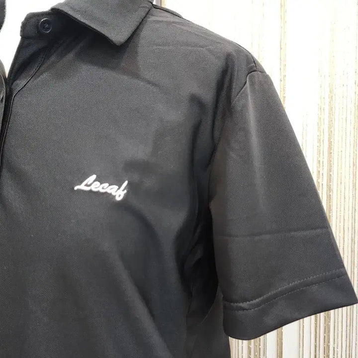[BUNJANG] Lecaf Black Short Sleeve Polo T-Shirt Size 100 / 르까프  블랙 반팔 카라 티셔츠100사이즈