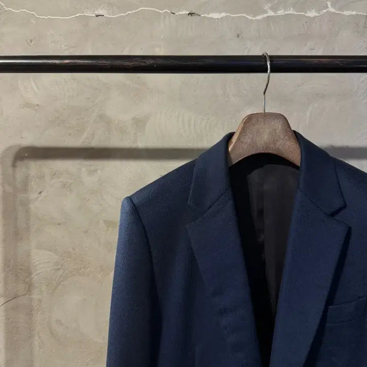 [BUNJANG] Time Homme Cashmere Tailored Jacket Navy Size 100 / 타임옴므 캐시미어 자켓 남성100