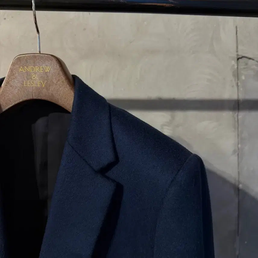 [BUNJANG] Time Homme Cashmere Tailored Jacket Navy Size 100 / 타임옴므 캐시미어 자켓 남성100