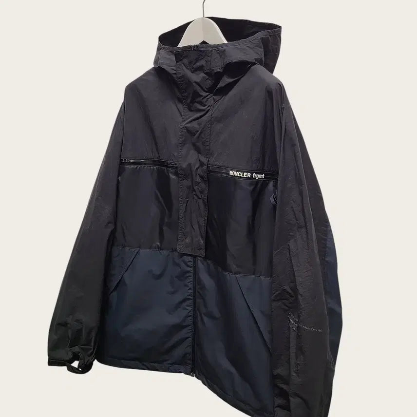 [BUNJANG] Moncler x Fragment Warren Windbreaker Jacket / [3] 몽클레어 X 프라그먼트 블랙 네이비 워렌 바람막이 자켓