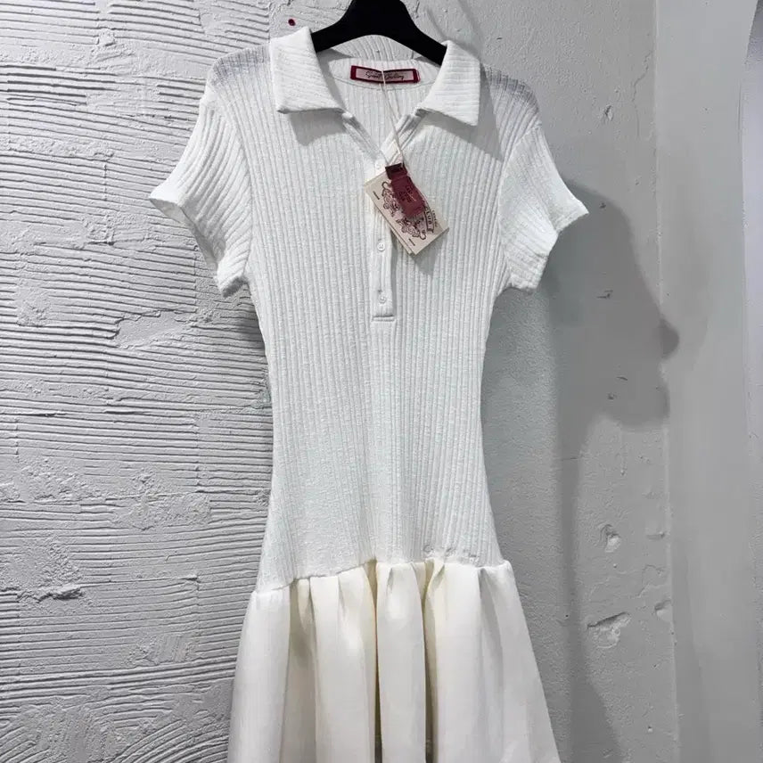 [BUNJANG] Sweet Chilling Polo Dress / 스위트칠링 폴로 원피스