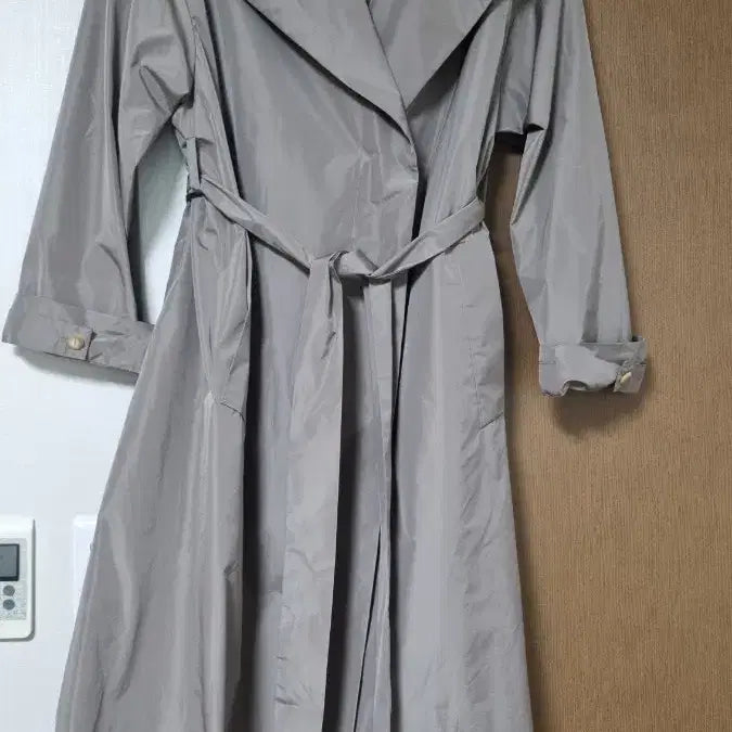 [BUNJANG] LEBEIGE Long Cotton Trench Coat Size 66 / 르베이지  라이트트렌치66
