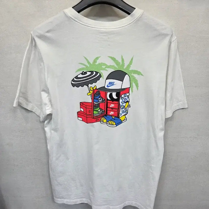 [BUNJANG] Nike Printing Logo Short Sleeve T-Shirt / 나이키 슈박스 프린팅로고 반팔 L xl