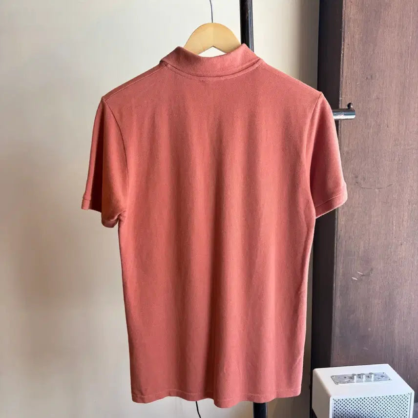 [BUNJANG] Maison Kitsune Double Fox Head Short Sleeve Polo Shirt / 16918 - 메종키츠네 더블 폭스 헤드 반팔 카라티