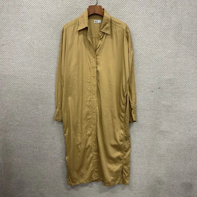 [BUNJANG] Uniqlo U Lemaire Shirt Dress M / 유니클로 U 르메르 셔츠 원피스 M D01478