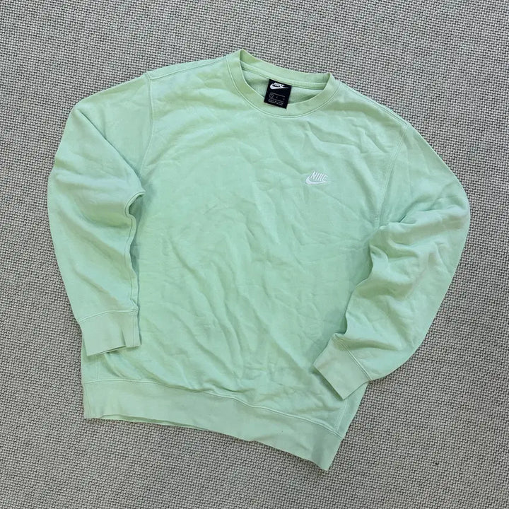 [BUNJANG] Nike Embroidered Cotton Blend Sweatshirt / L 나이키 로고 자수 코튼블렌드 맨투맨 0508D