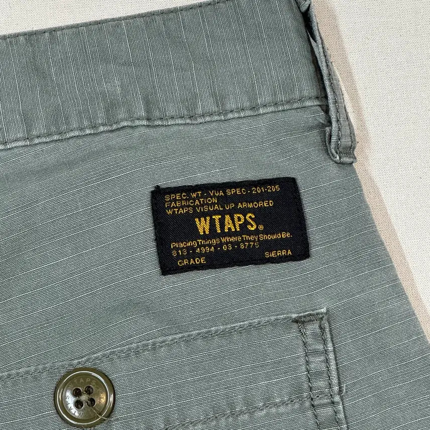 [BUNJANG] WTAPS Ripstop Jungle Shorts Khaki / 30inch) WTAPS 더블탭스 립스탑 정글 쇼츠 반바지