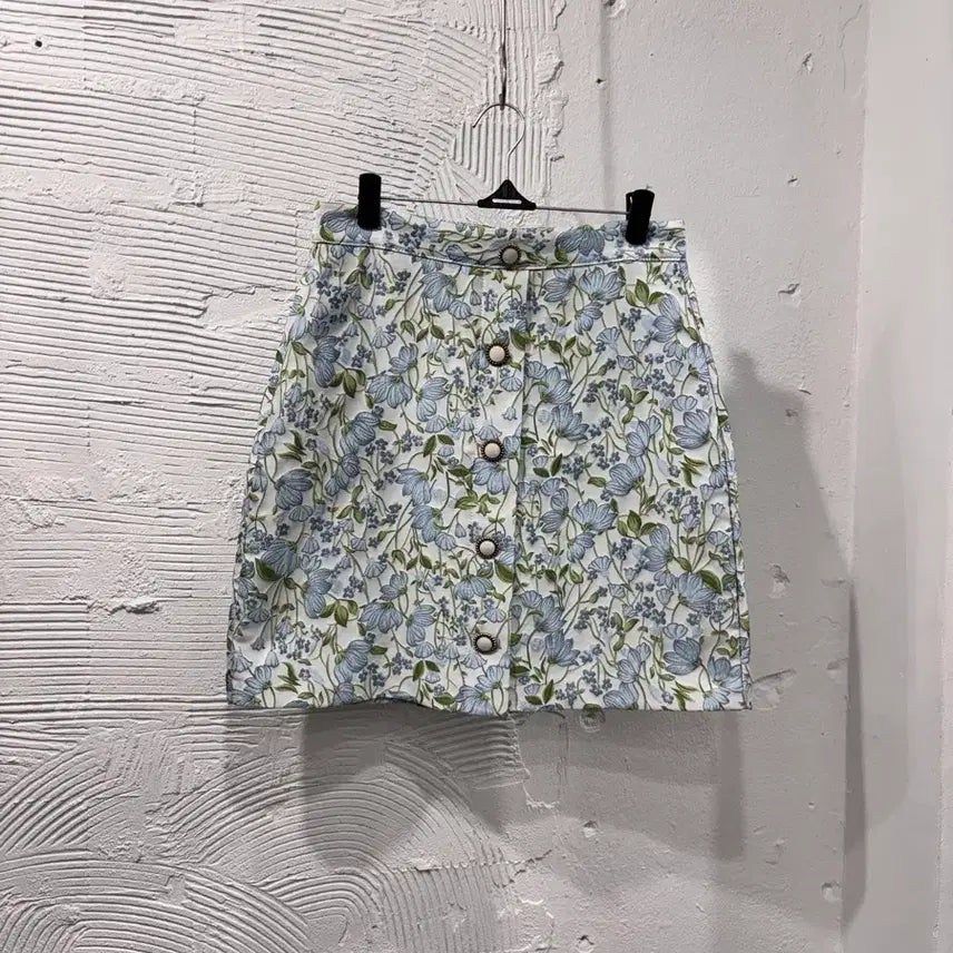 [BUNJANG] Monts Jacquard Mini Skirt / 몬츠 자카드 미니 스커트