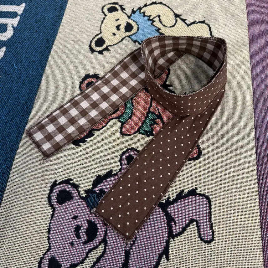 [BUNJANG] Japanese Fabric Double-Sided Scarf / Japanese fabric 제페니즈 페브릭 스카프