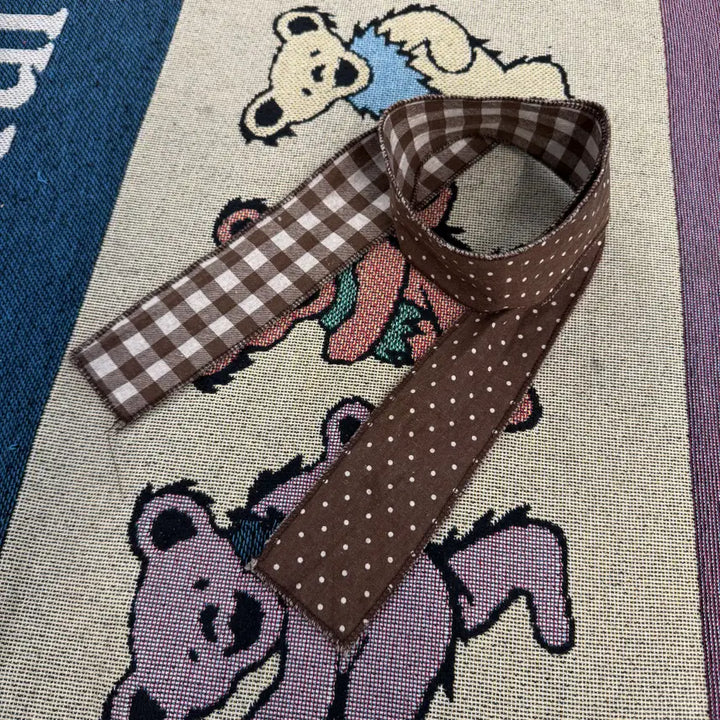[BUNJANG] Japanese Fabric Double-Sided Scarf / Japanese fabric 제페니즈 페브릭 스카프