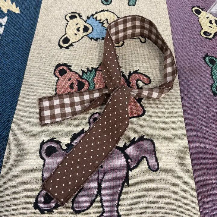 [BUNJANG] Japanese Fabric Double-Sided Scarf / Japanese fabric 제페니즈 페브릭 스카프