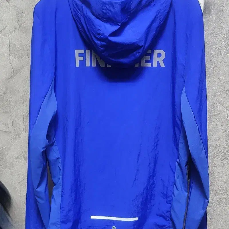 [BUNJANG] Adidas Blue Hooded Windbreaker / 아디다스 블루색상 후드 바람막이