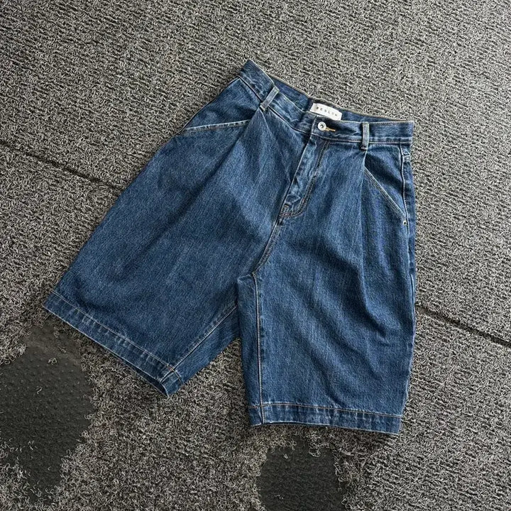 [BUNJANG] Beslow Archive Denim Bermuda Pants 4431 / 비슬로우 아카이브 데님 버뮤다 팬츠 4431