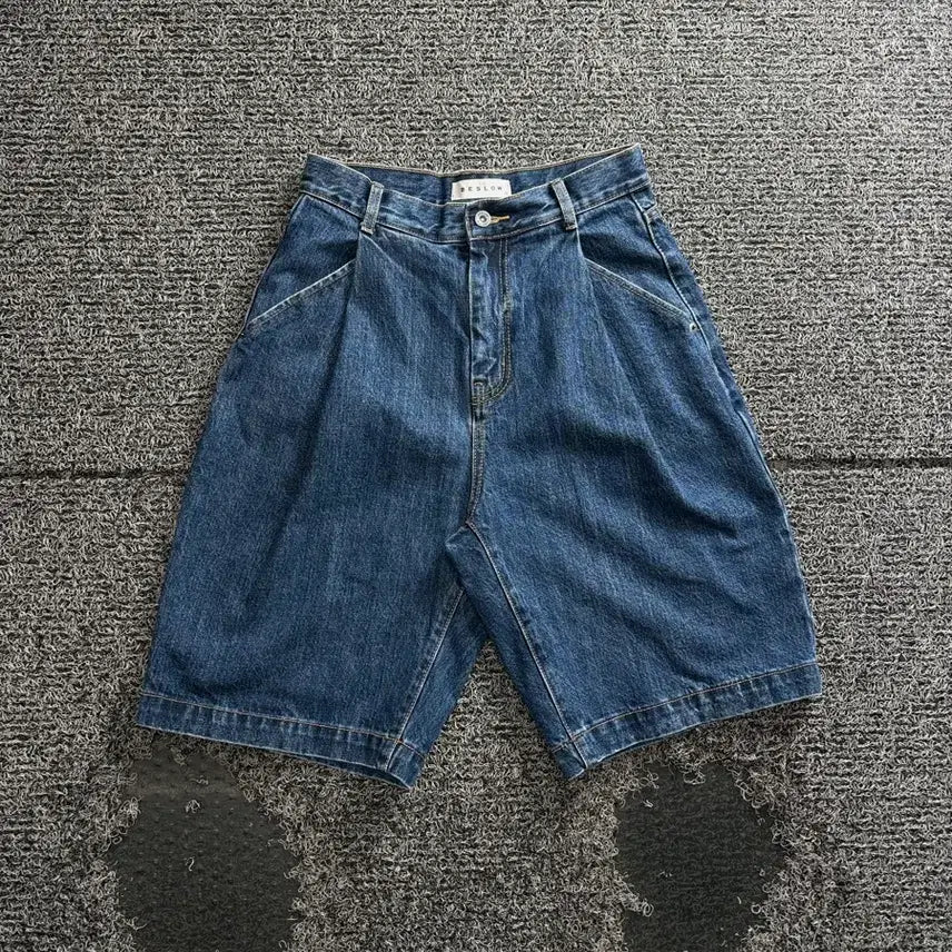 [BUNJANG] Beslow Archive Denim Bermuda Pants 4431 / 비슬로우 아카이브 데님 버뮤다 팬츠 4431