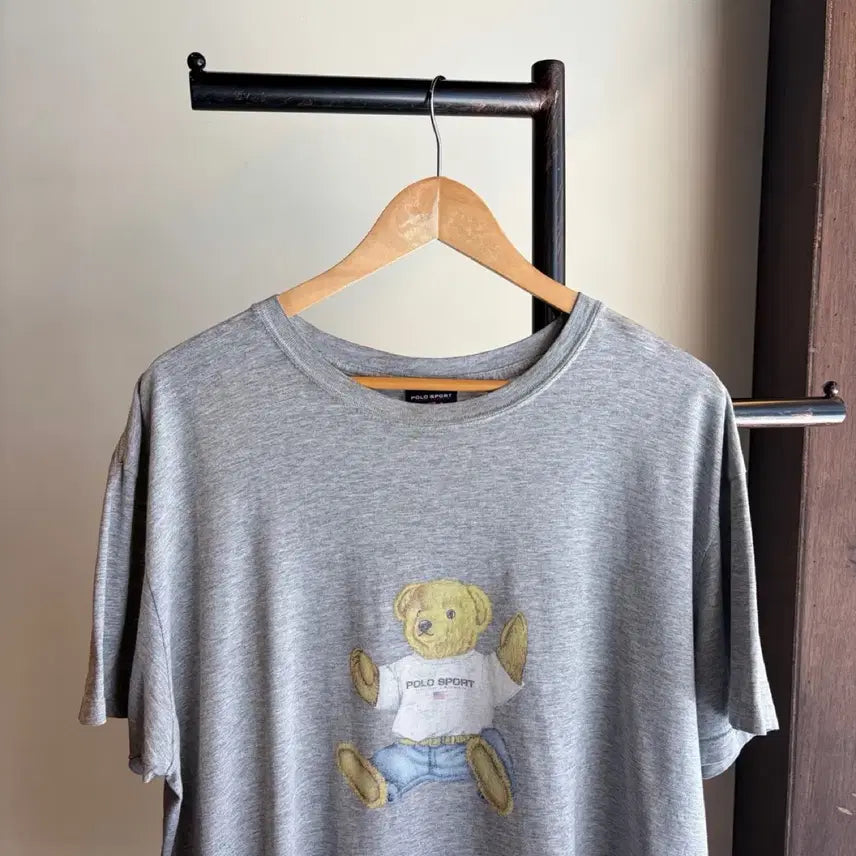 [BUNJANG] Polo Ralph Lauren Bear T-Shirt / 16919 - 폴로 랄프로렌 베어 반팔 티셔츠