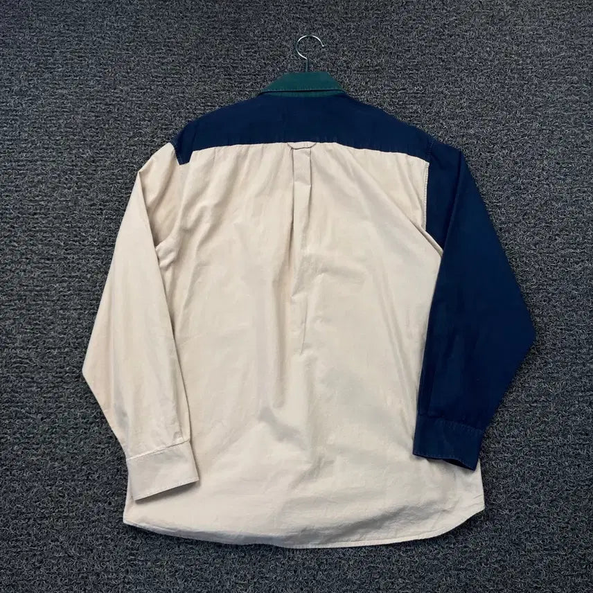 [BUNJANG] Lacoste Colorblock Shirt / 라코스테 배색 셔츠