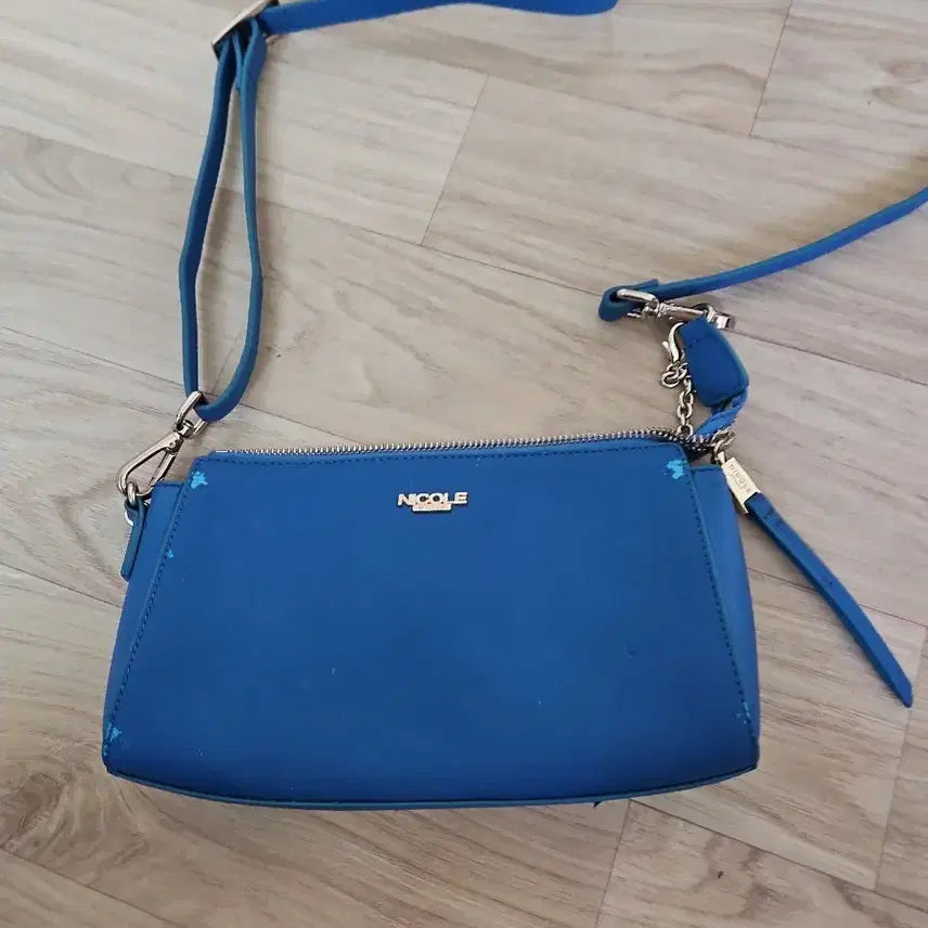 [BUNJANG] Blue Mini Crossbody Bag / 파란색 미니 크로스백