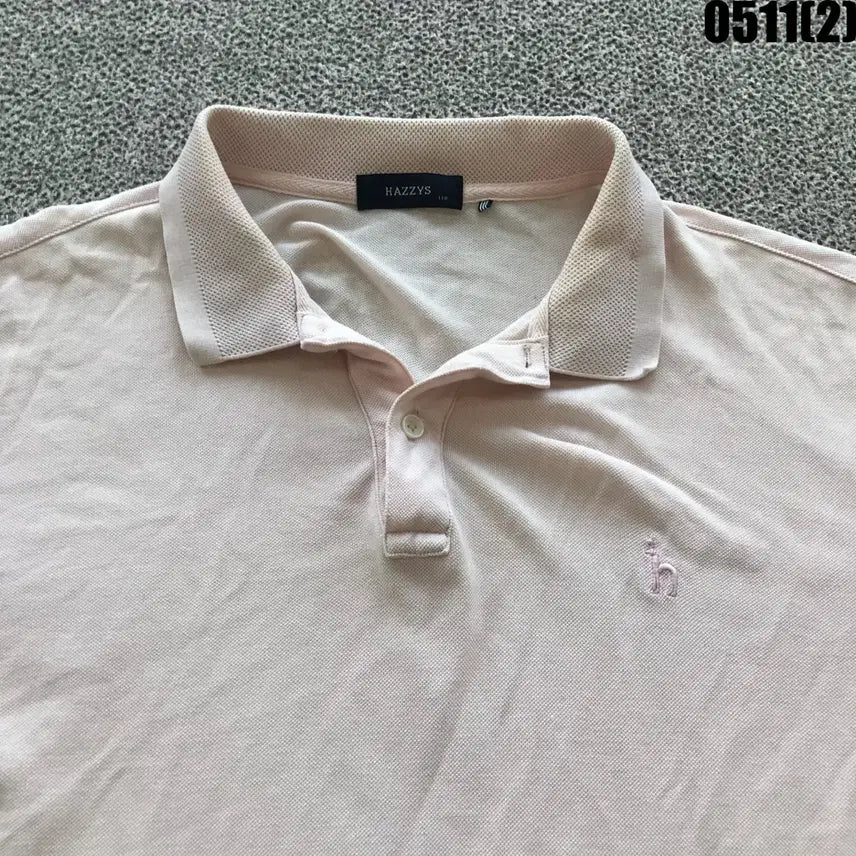 [BUNJANG] Hazzys Pink Short Sleeve Polo Shirt Size 110 / 헤지스 HAZZYS 핑크 반팔 폴로티 110