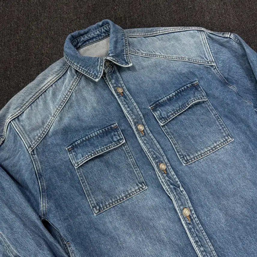 [BUNJANG] Juun.j 22FW Denim Shirt / Juun.j 준지 22fw 데님 셔츠