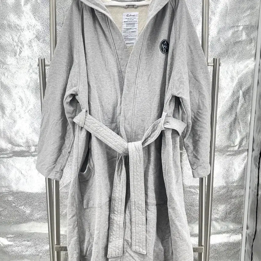 [BUNJANG] Ananti Cavinet Hooded Bath Robe Grey / (여성,free) 아난티 캐비네 후드 배스 로브 그레이 0511-0