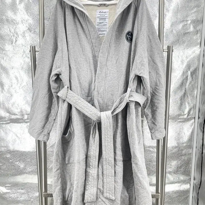 [BUNJANG] Ananti Cavinet Hooded Bath Robe Grey / (여성,free) 아난티 캐비네 후드 배스 로브 그레이 0511-0
