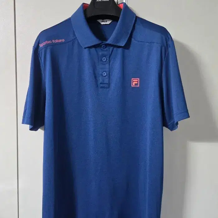 [BUNJANG] Fila Short Sleeve Polo T-Shirt Size 105 / 휠라 반팔 카라티 105 남