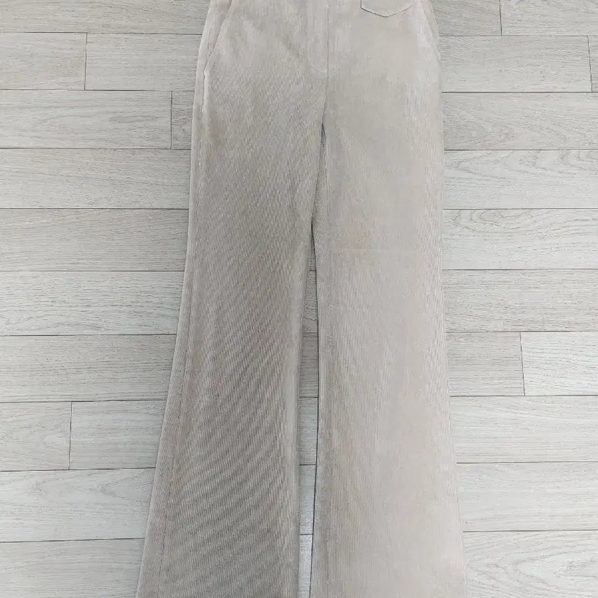 [BUNJANG] Handsome SJ Ivory Corduroy Pants / 한섬sj 아이보리 코듀로이 바지