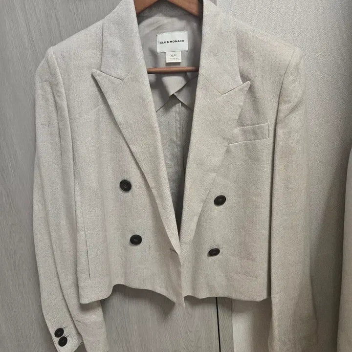 [BUNJANG] Club Monaco Linen Cropped Jacket XS / 클럽모나코 린넨자켓