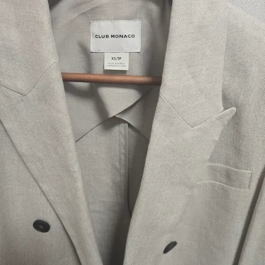 [BUNJANG] Club Monaco Linen Cropped Jacket XS / 클럽모나코 린넨자켓