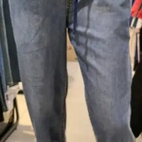 [BUNJANG] JEEP Unisex Summer Cooling Fabric Bending Relaxed Fit Jeans / JEEP 남여공용 여름 쿨소재 밴딩 배기핏 청바지
