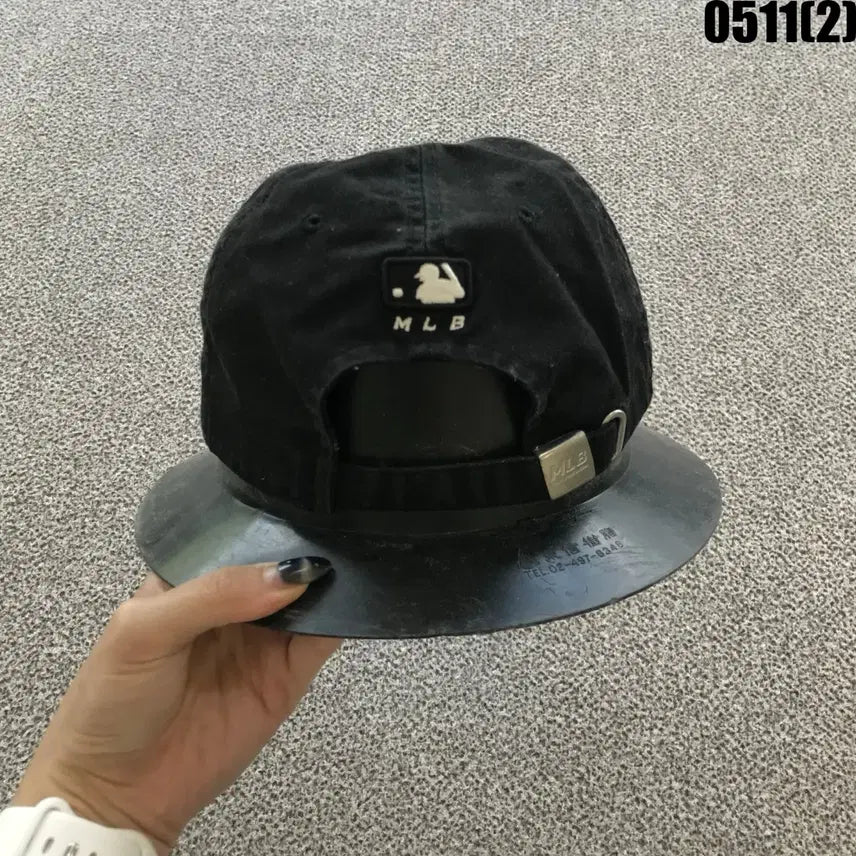 [BUNJANG] MLB LA Black Baseball Cap / 엠엘비 LA 블랙 볼캡 야구모자
