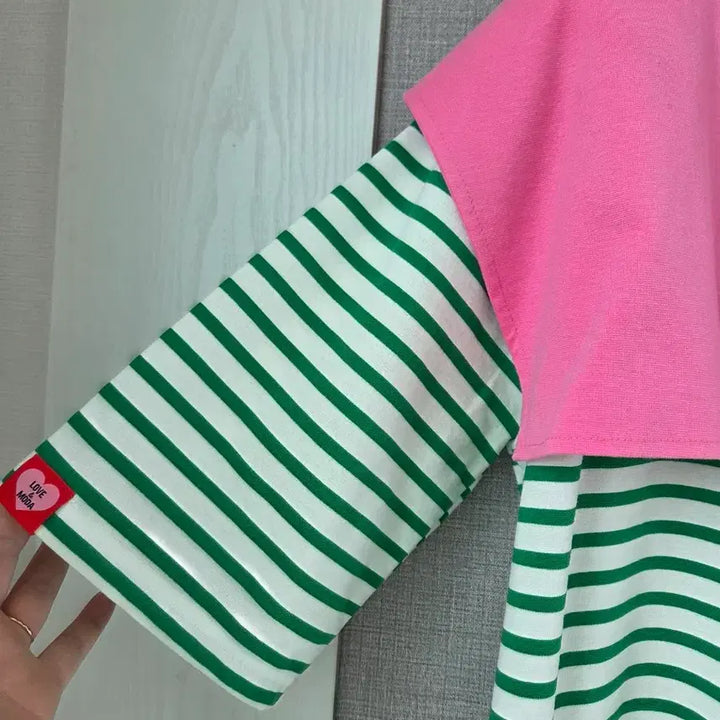 [BUNJANG] MODA Pink Cape Collar Maxi Dress / MODA 핑크 케이프카라 맥시원피스